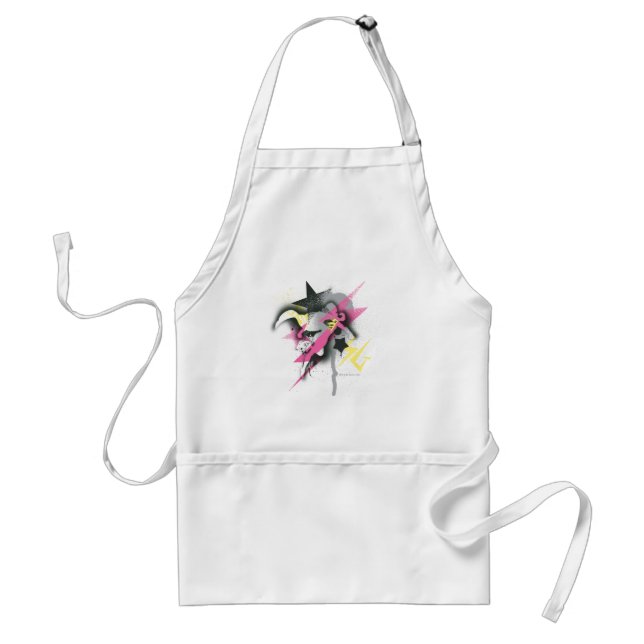Supergirl Spray Paint Standard Apron (Front)