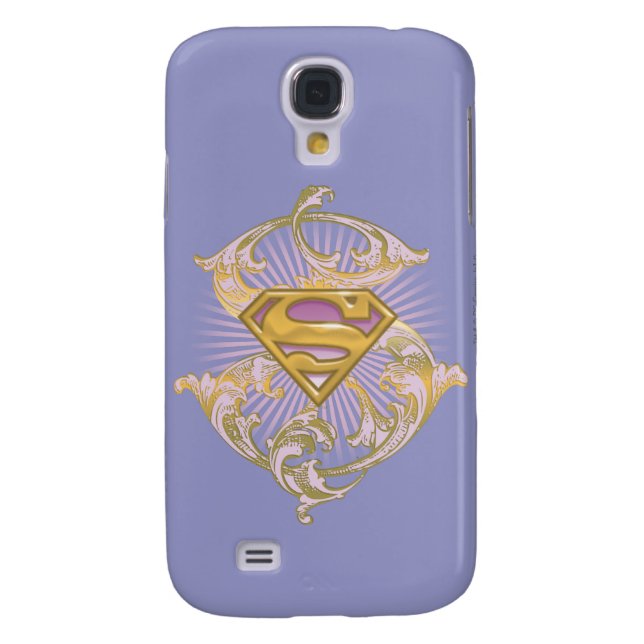 Supergirl Starbust Logo Case-Mate Samsung Galaxy Case (Back)