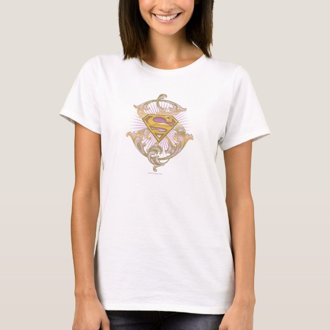 Supergirl Starbust Logo T-Shirt (Front)