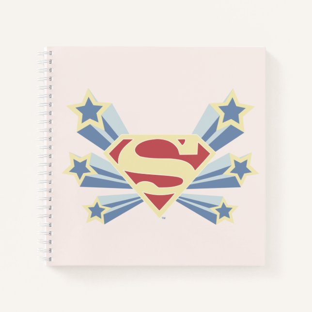 Supergirl Stars S-Shield Notebook (Front)
