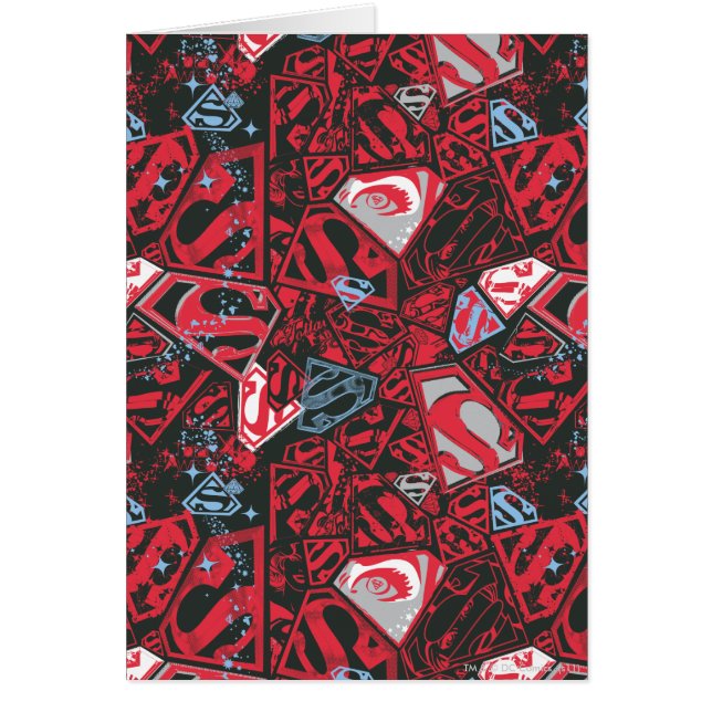 Supergirl Stary Red Pattern (Front)