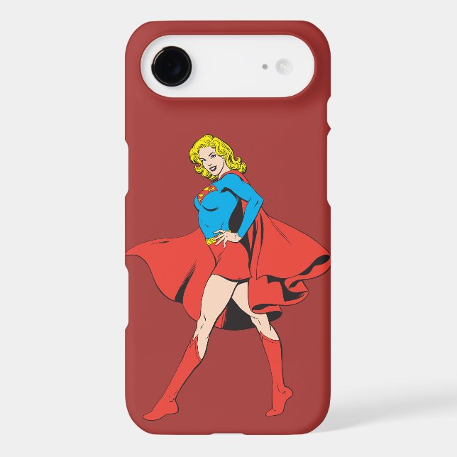 Supergirl Strikes a Pose Case-Mate Samsung Galaxy Case (Back)