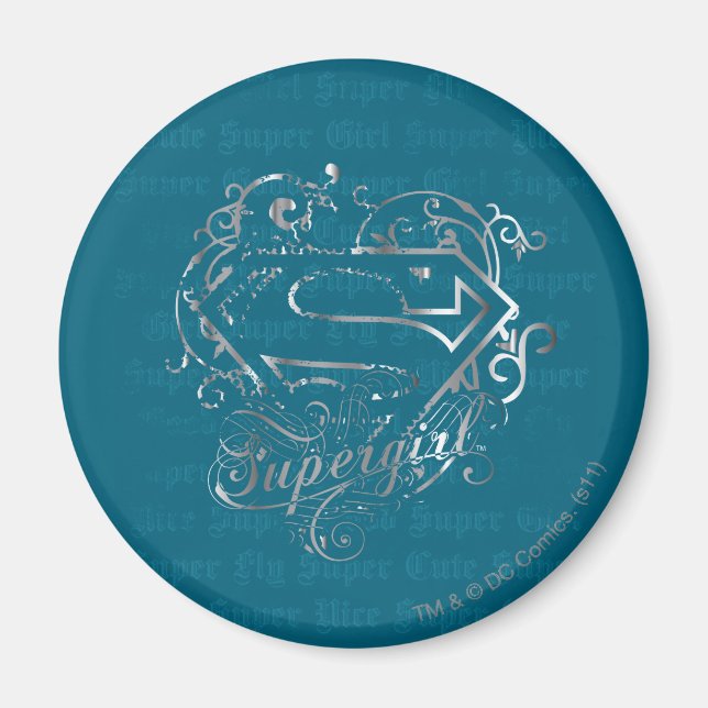 Supergirl Super Fly Super Cute Magnet (Front)
