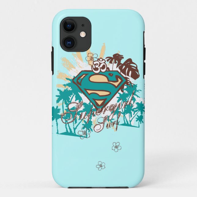 Supergirl Surf Case-Mate iPhone Case (Back)