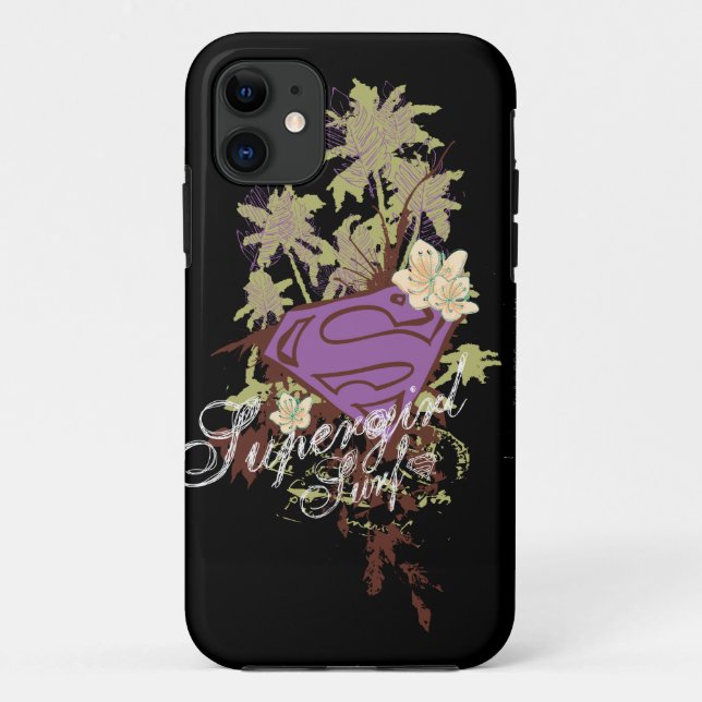 Supergirl Surf Logo Case-Mate iPhone Case (Back)