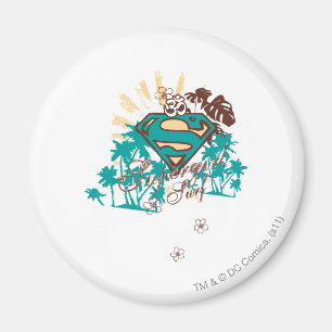 Supergirl Surf Magnet