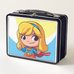 Supergirl "The Future Is Female" Metal Lunch Box