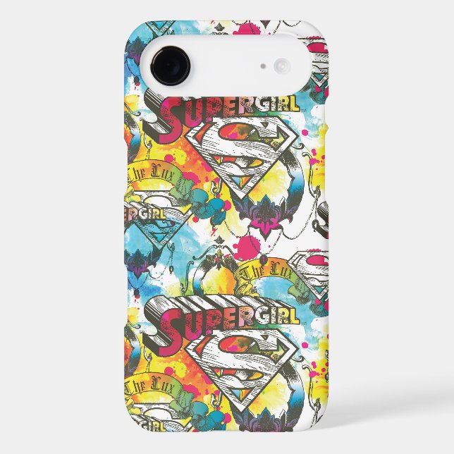 Supergirl The Lux Pattern Case-Mate Samsung Galaxy Case (Back)