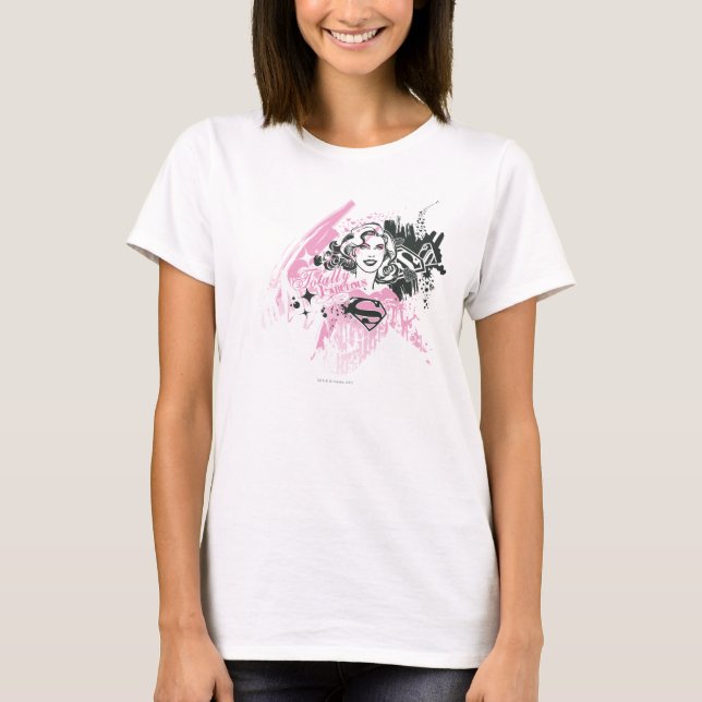 Supergirl Totally Fabulous T-Shirt (Front)