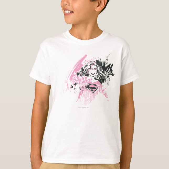 Supergirl Totally Fabulous T-Shirt (Front)