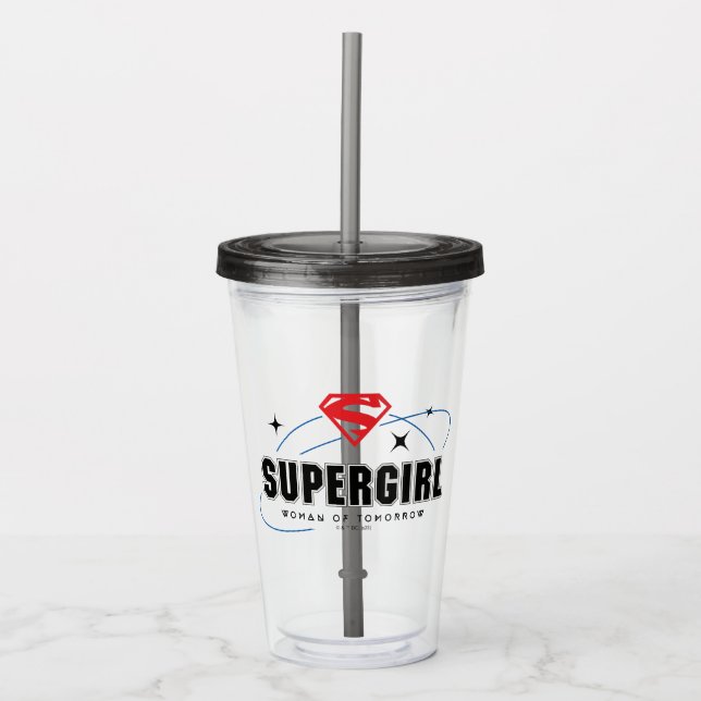 Supergirl Woman of Tomorrow Acrylic Tumbler (Front)
