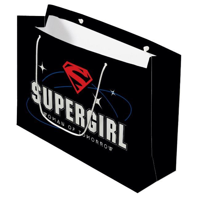 Supergirl Woman of Tomorrow Large Gift Bag (Front Angled)