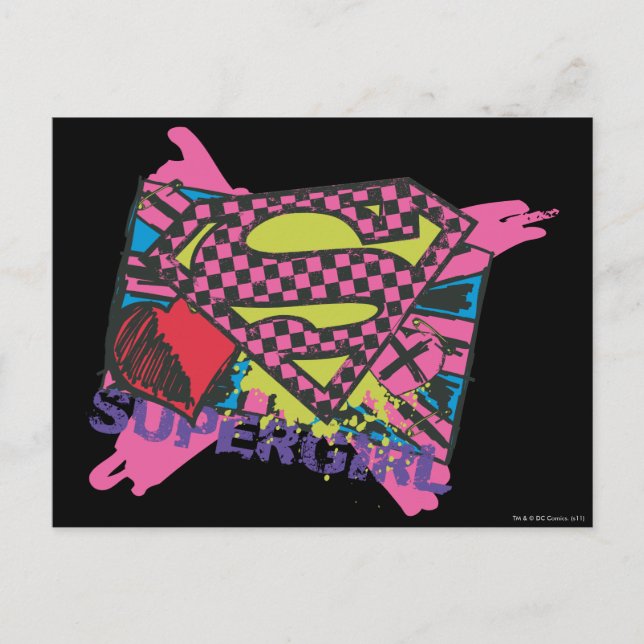 Supergirl X Postcard (Front)