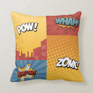 Superhero 4 Square Cushion