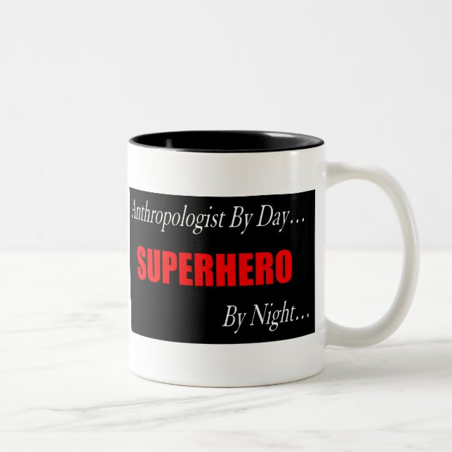 Superhero Anthropologist Mug (Right)