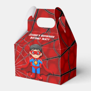 SuperHero Boy Birthday Party Favour Box