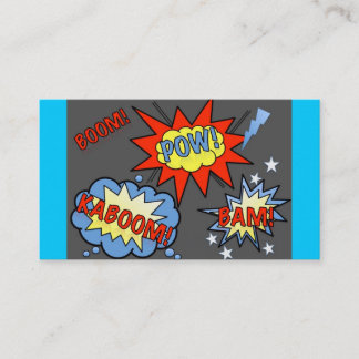 Superhero Business Card