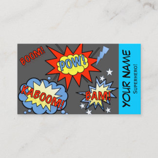 Superhero Business Card 2