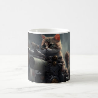 Superhero Cat Coffee Mug