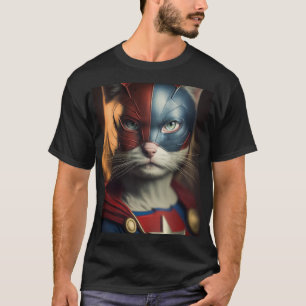 Superhero Cat T-Shirt