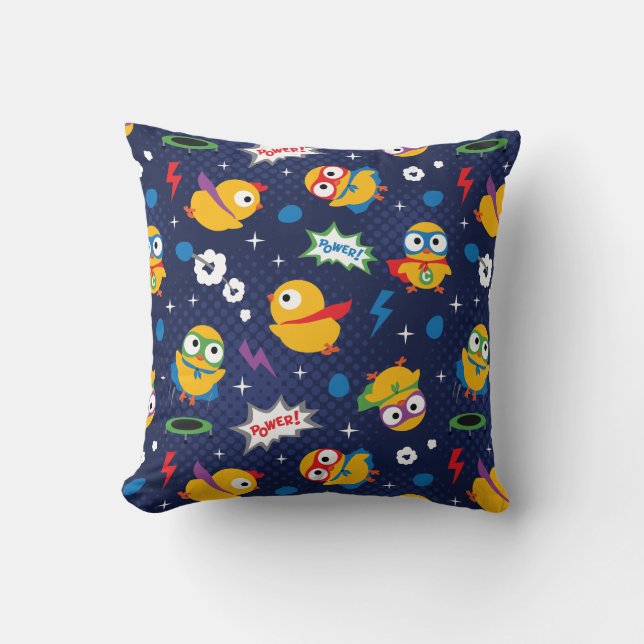 Superhero Chicken Cushion (Front)