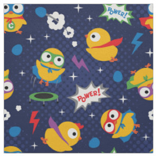 Superhero Chicken Fabric