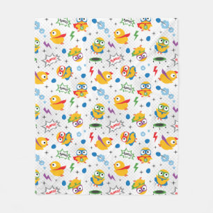 Superhero Chicken Fleece Blanket