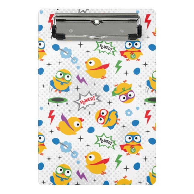 Superhero Chicken Mini Clipboard (Front)