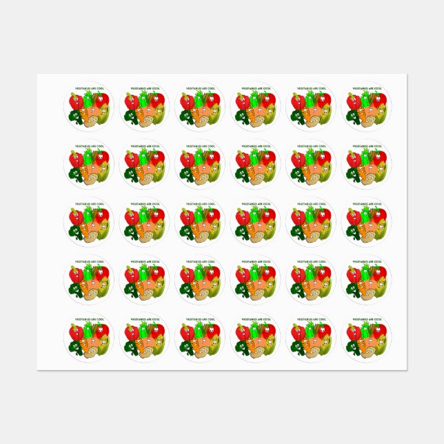 Superhero, colourful vegetables (Sheet)