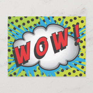 Superhero comic book birthday party Thank you card