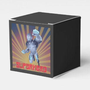 Superhero Comic Character Favour Box