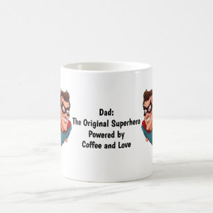 Superhero Dad Personalised Coffee Mug