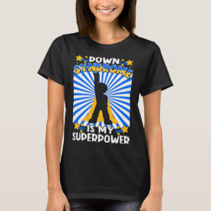 Superhero Down Syndrome Awareness Chromosome Super T-Shirt