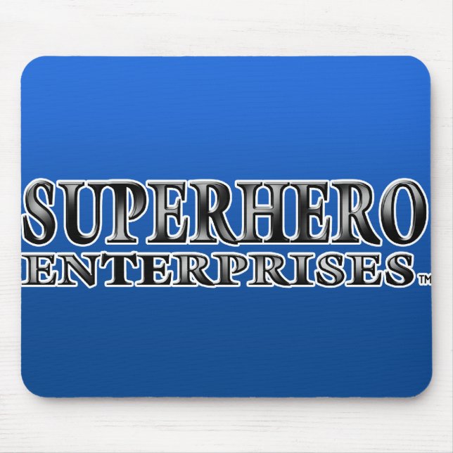 Superhero Enterprises Mouse Pad (Front)