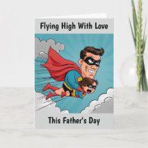 Superhero Father Personalised Father's Day