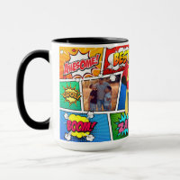 Superhero Father's Day Comic Book