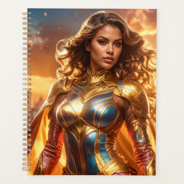SUPERHERO - FEMALE SUPERHERO PLANNER (Front)