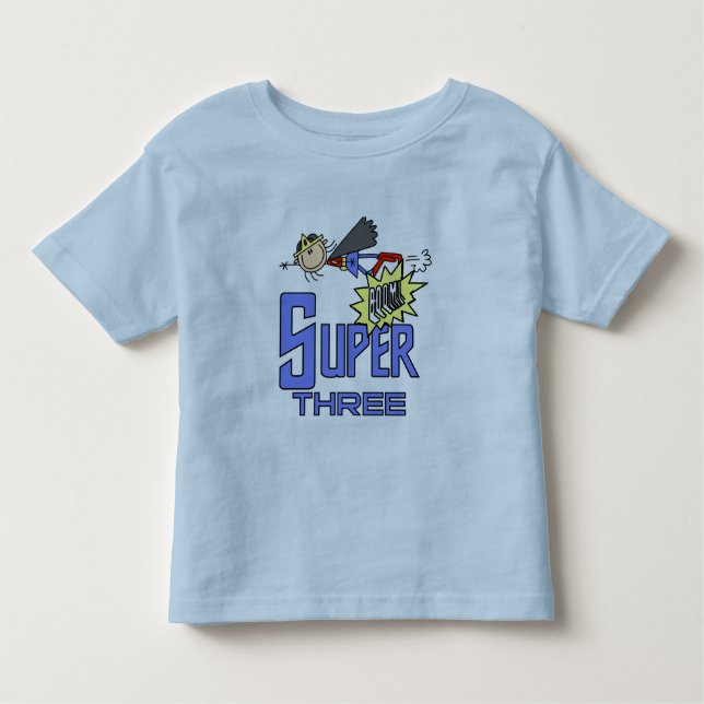 Superhero Girl 3rd Birthday Tshirts and Gifts (Front)