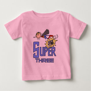 Superhero Girl 3rd Birthday Tshirts and Gifts