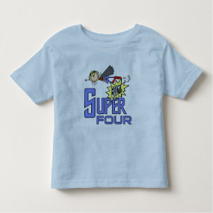 Superhero Girl 4th Birthday Tshirts and Gifts