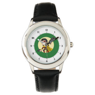 Superhero girl cartoon watch