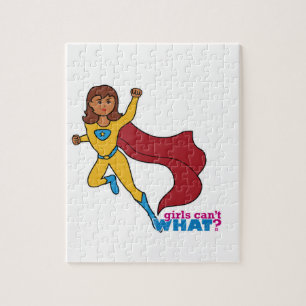 Superhero Girl Jigsaw Puzzle