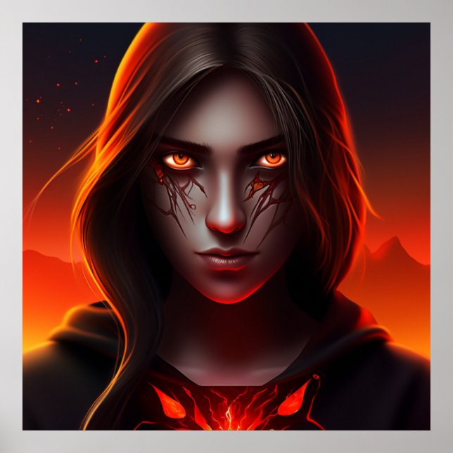 Superhero Girl Poster (Front)