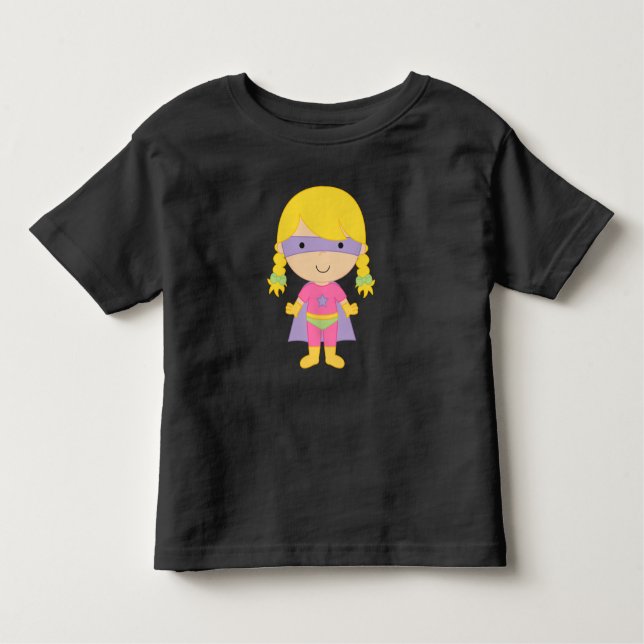 superhero girl shirt (Front)