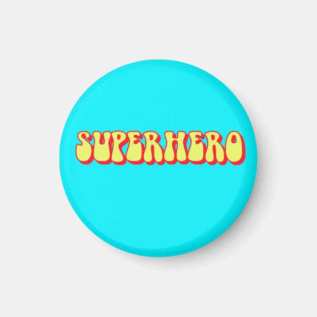 Superhero Magnet (Front)