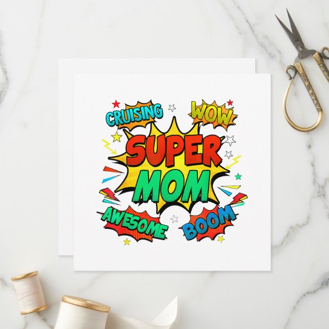 Superhero Mum For Women Program (Front/Back In Situ)