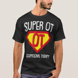 Superhero Occupational Therapy Cool OTA Therapist T-Shirt