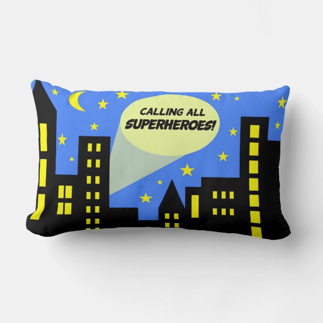 Superhero pillow | super hero | for the home (Front)