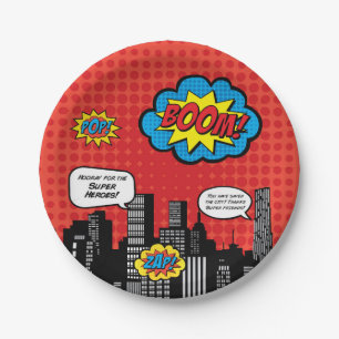 Superhero Plates