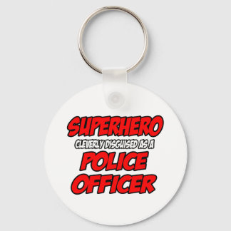 Superhero...Police Officer Key Ring